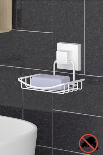 Teknotel Easyfıx White Drill - No Drilling Screws, Soap Dish Ef265