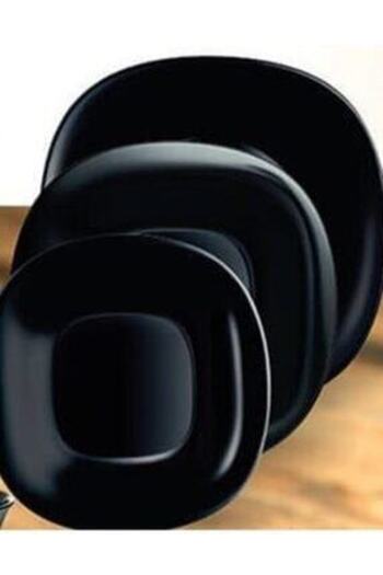 Luminarc Carıne 21 Cm 6 Pieces Black Cake & Dessert Plate