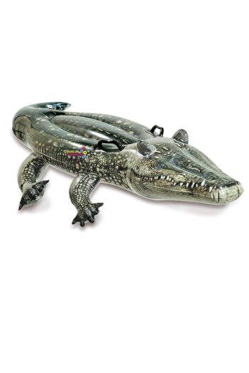Intex Realistic Crocodile Rider 170X86 cm Intex - 57551