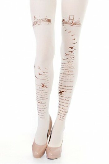 Penti Women's Istanbul Patterned 40 Den Pantyhose