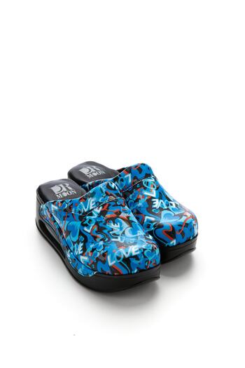 DRMOON Love Patterned Airmax Sole Sabo Slippers