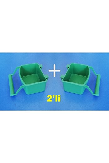 Exovit Large Size Food Bowl Green 2 Pieces