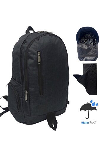 Zirve Zrv- Lined Orthopedic Back Waterproof with Laptop Compartment