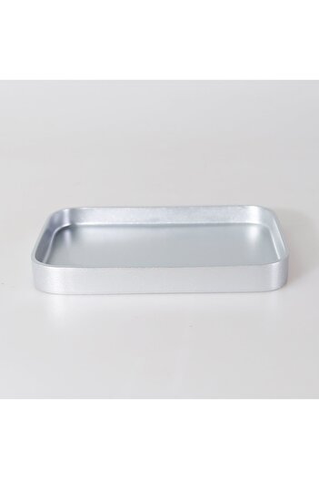Selim Victoria Rectangular Tray Small Silver