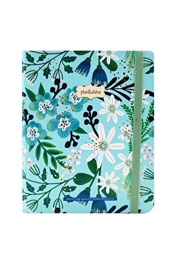 Gıpta Plan&shine Hard Cover Notebook with Spiral Separator 2023 A5 120 Sheets Planner
