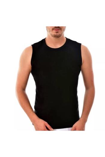 Tutku Men's Ribana Sports Undershirt 0108 Pack of 6