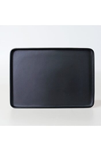 Selim Victoria Rectangular Tray Large Black