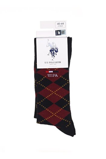 U.S. Polo Assn. Stocking, Standard, Navy Blue