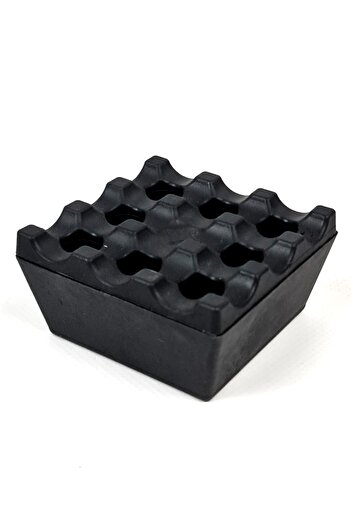 Binbirreyon 85X85Mm Grid Type Ashtray with Lid Ash Tray - Dh068