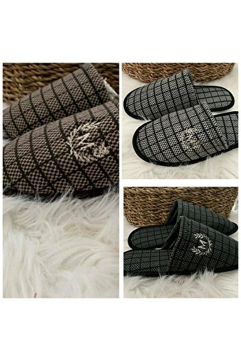 MODASİVA Ανδρικές παντόφλες πολυτελούς σπιτιού 3 Pack Daily Guest Balcony Warm