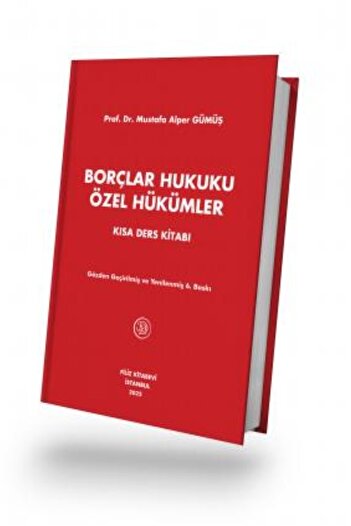 Filiz Kitabevi Borçlar Hukuku Özel Hükümler Kısa Ders Kitabı Ekim 2022