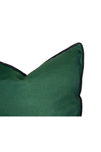 Alacastore Red Green New Year Themed Set of Two Decorative Pillow Throw Pillow Cover