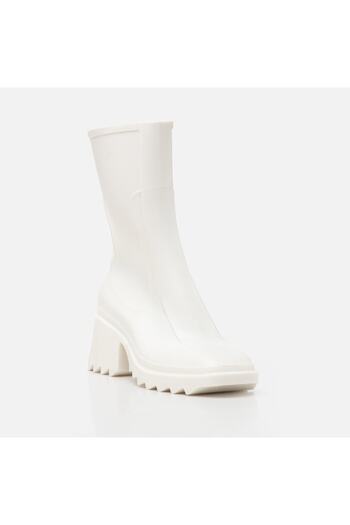 Yaya by Hotiç White Yaya Women's Heeled Boots