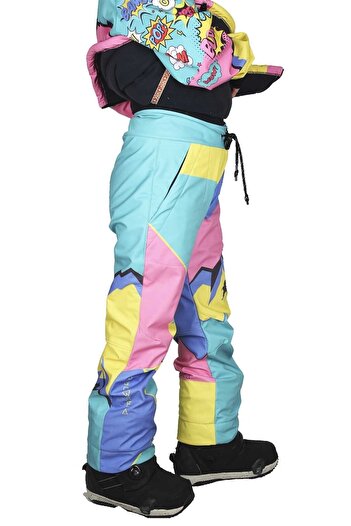 SNOWSEA Super Girl Tasarım Kayak Ve Snowboard Pantolonu Ss7780