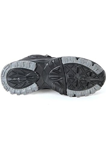 M.P. Mp 2603 Kadın Unisex Erkek Siyah Gri Kalın Taban Trekking Outdoor Spor Sneaker Kışlık Bot Ayakkabı