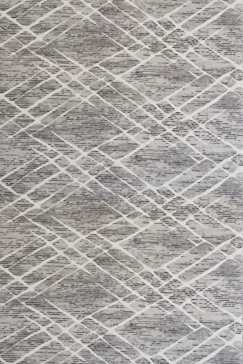 ALgorand Home Gray Modern Non-Slip Washable Base Cutting Roll Runner - River