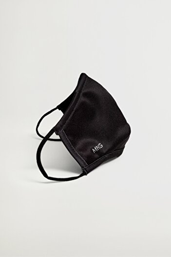 MANGO Woman Women's Black Face Mask