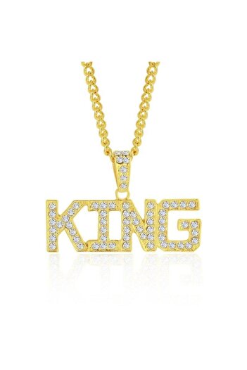 Schulzz King King Hip Hop Thug Life Gangster Unisex Necklace Chain