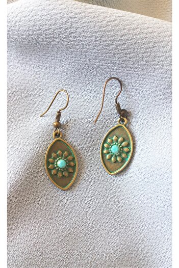 delay art Woman Authentic Gemstone Earrings Handmade Ethnic Bohemian Dangle Bijoux Earrings Boho Earrings Jewelry 2cm