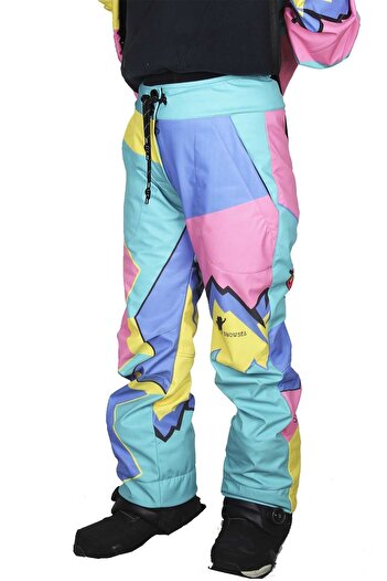 SNOWSEA Super Girl Tasarım Kayak Ve Snowboard Pantolonu Ss7780