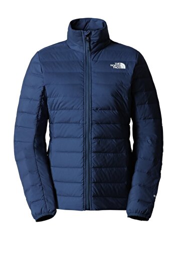 THE NORTH FACE Belleview Stretch Down Hoodie Ceket Kadın Mavi