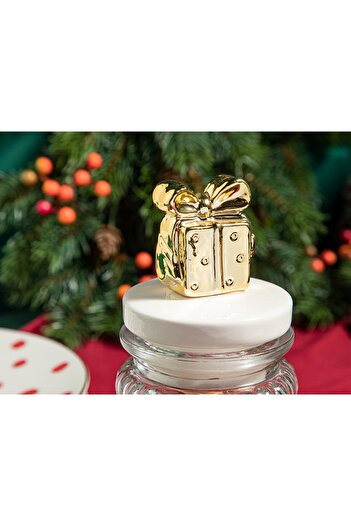 English Home Giftbox Cam Kavanoz 260 ml Gold
