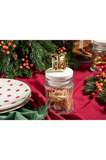 English Home Giftbox Cam Kavanoz 260 ml Gold