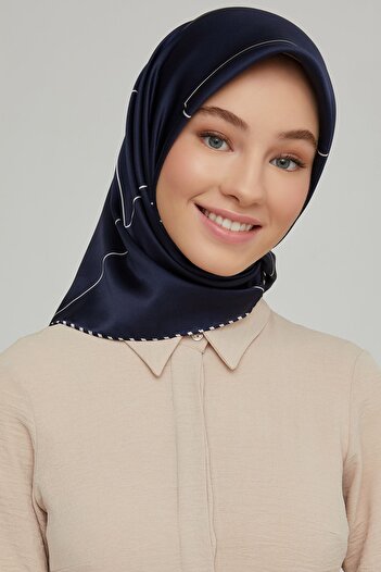 Armine Μεταξωτό κασκόλ 8655d (twill) (νοσταλγία)
