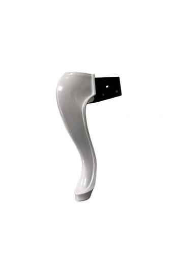 EYM Elif Lükens Leg Furniture Coffee Table Bathroom Cabinet Leg 30 Cm White