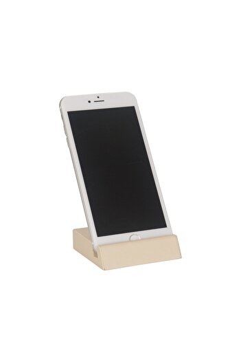 2K Artificial Leather Table Top MDF Phone Holder and Business Card Holder