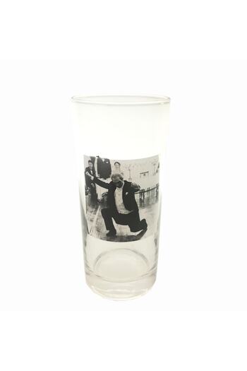 Jenisa Ata Zeybek Rakı Glass 6 Pieces Written Glass Cup