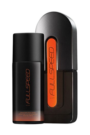 AVON Full Speed Men's Perfume Edt 75 Ml.and Full Speed Men's Deodorant 150 Ml.Double Package
