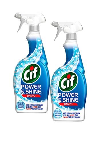 Cif SNL-CİF SPREY POWER&SHİNE BANYO 750ML ( 2 ADET )