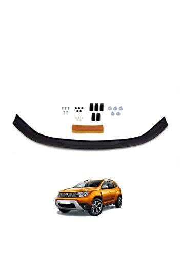 Cappafe Dacia Duster 2018 2019 2020 2021 2022 Ön Kaput Koruyucu Rüzgarlığı