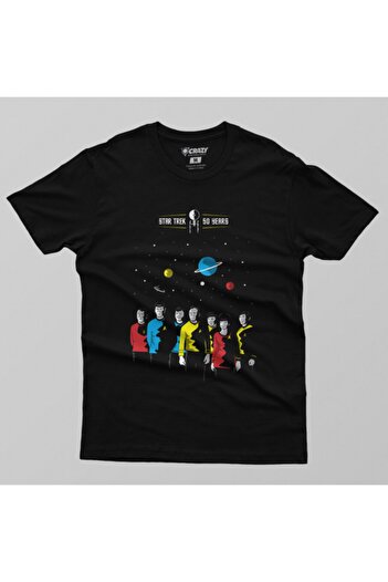 Crazy Ανδρικό μπλουζάκι Star Trek: 50 Years