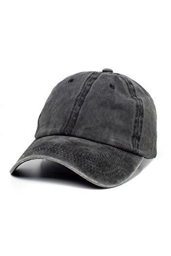 OnMyHead Unisex Black Washable Cap Hat