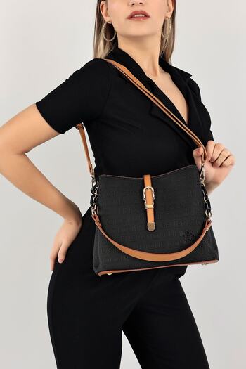 By Hakan Byhakan Mother Bag 1270 Γυναικεία Τσάντα Τσάντα ώμου Γκρι