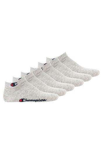 Champion 6 Paar Unisex-Socken – Quadrate Basic-Modell