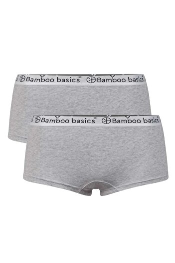 Bamboo Basics Damen Hipster IRIS, 2er Pack - Panty, atmungsaktiv, Single Jersey