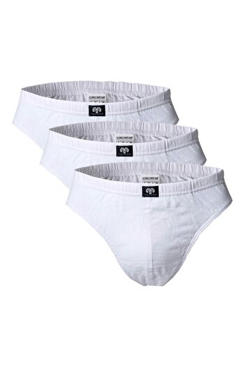Ceceba Herren Slips, 3er Pack - Sport Slip, Basic, Baumwolle, M-8XL, einfarbig