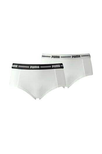 Puma Mini-Shorts für Damen – ikonischer, weicher Baumwoll-Modal-Stretch, 2er-Pack