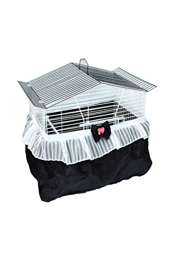 Hedicaret Luxury Bird Cage Tulle Large Size Black Cage Tulle L