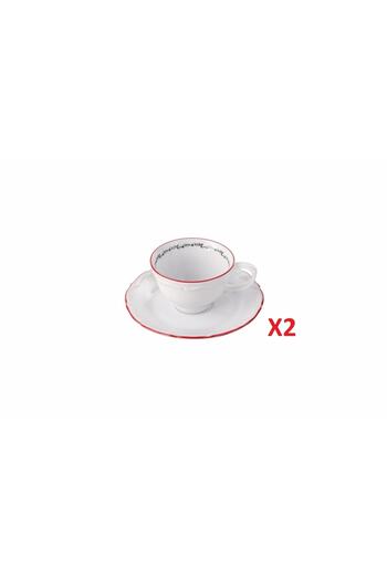 Porland Caribou Coffee Cup with Saucer 75cc 2-Piece 04ap022144
