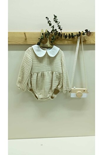 lelikobaby 4 Layer Muslin Romper Jumpsuit
