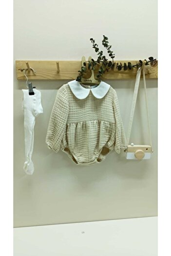 lelikobaby 4 Layer Muslin Romper Jumpsuit