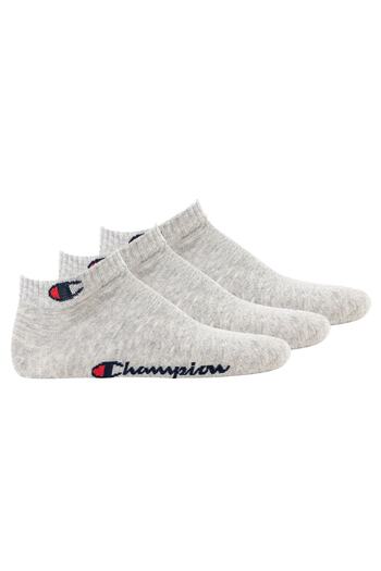 Champion Unisex 3 Paar Basic-Viertelstrümpfe