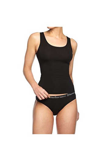 Bamboo Basics Damen Slips YARA, 3er Pack - Logo-Bund, atmungsaktiv, Single Jersey