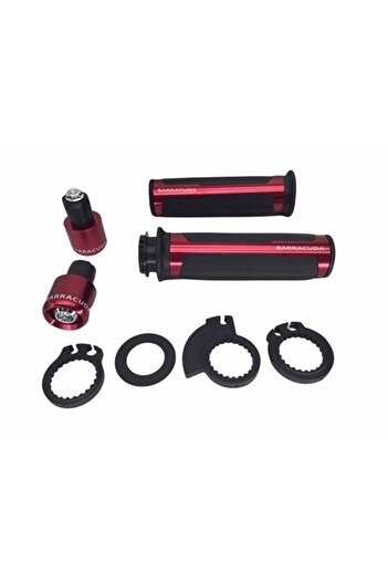 MOTOYEL Barracuda Universal Elcik Takımı Kırmızı