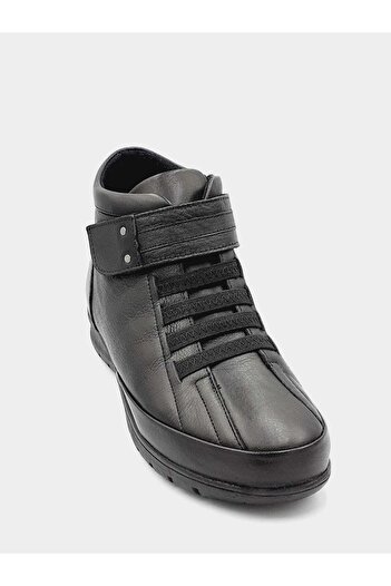 Voyager 7118 Women's Mother Genuine Leather Orthopedic Ankle Winter Daily Boots