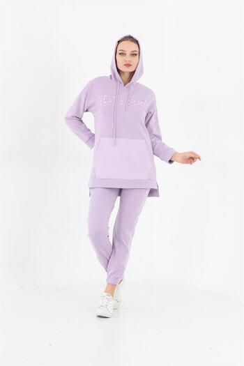WestBound Trend Women's Casual Sports Suit - Lilac